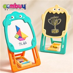 KB051224 CB866301 - Tangram dinosaur double sild toy kids learning draw write board